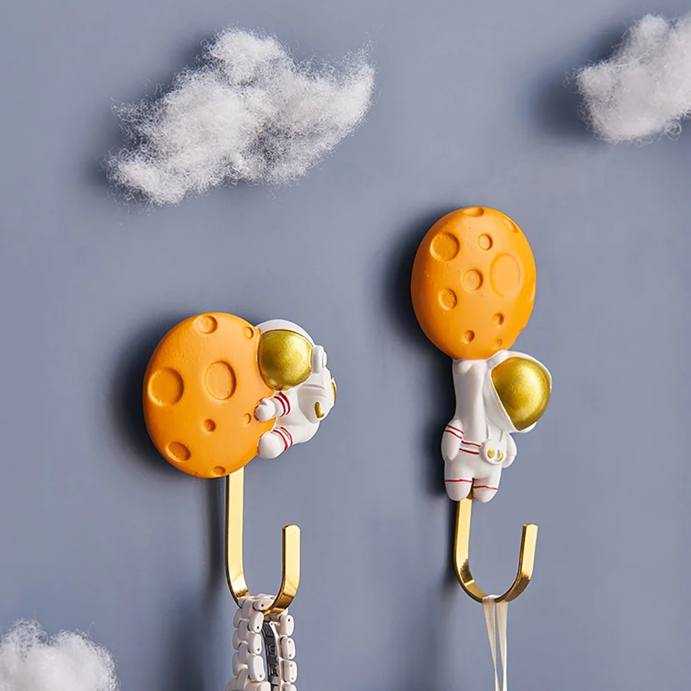 Cartoon Resin Astronaut Figurines Metal Wall Hooks Modern Home Decor Fridge Hook Key Holder Clothes Wall Hanger Boys Room Decor
Cartoon Resin Astronaut Figurines Metal Wall Hooks Modern Home Decor Fridge Hook Key Holder Clothes Wall Hanger Boys Room Decor