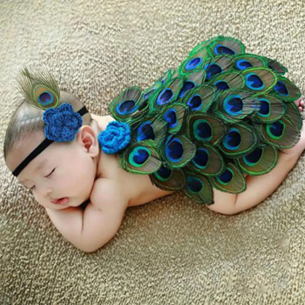 1 Set Of Newborn Baby Cute Peacocks Costume Photography Prop Crochet Knits Outfit Baby Peacocks Feather Headband 
1 Set Of Newborn Baby Cute Peacocks Costume Photography Prop Crochet Knits Outfit Baby Peacocks Feather Headband