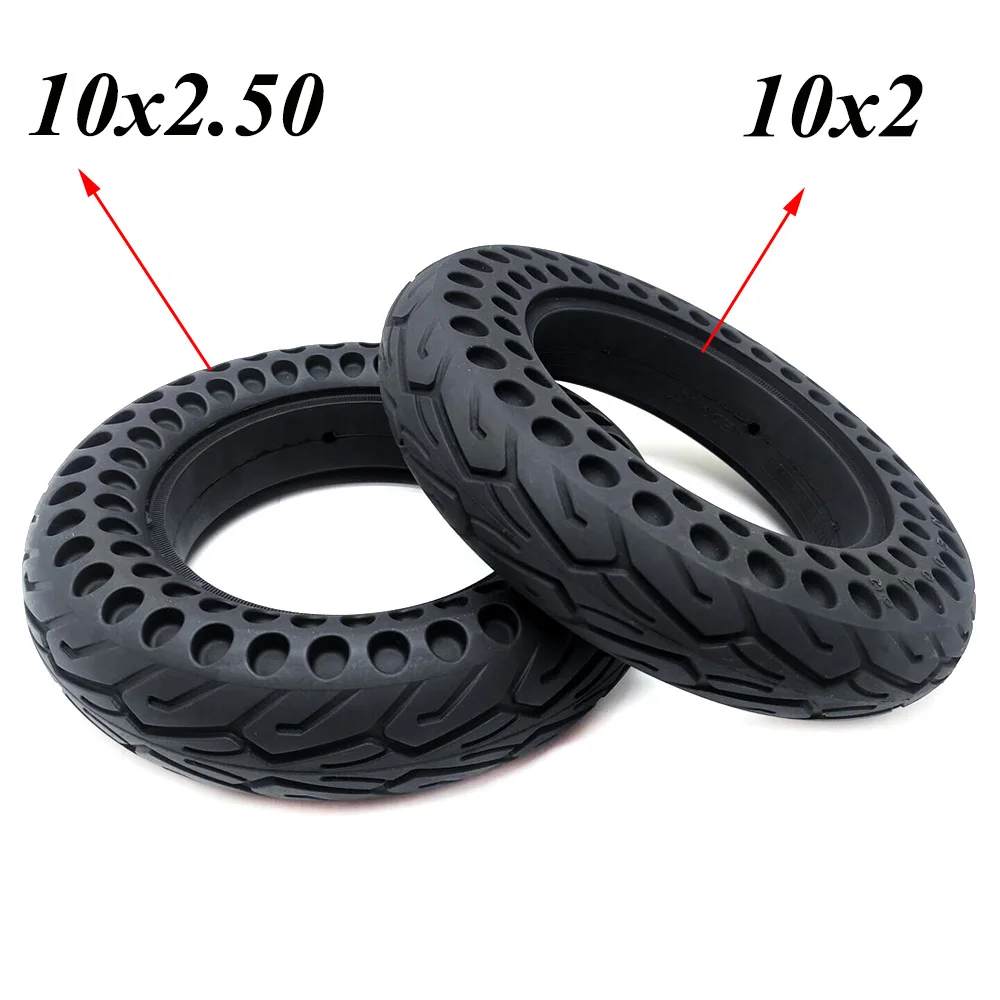 Good Quality 10x2.0 Solid Tire or 10x2.50 Honeycomb Solid Tyre 10 Inch Electric Scooter Wheel Explosion-Proof Tire Accessories
Good Quality 10x2.0 Solid Tire or 10x2.50 Honeycomb Solid Tyre 10 Inch Electric Scooter Wheel Explosion-Proof Tire Accessories