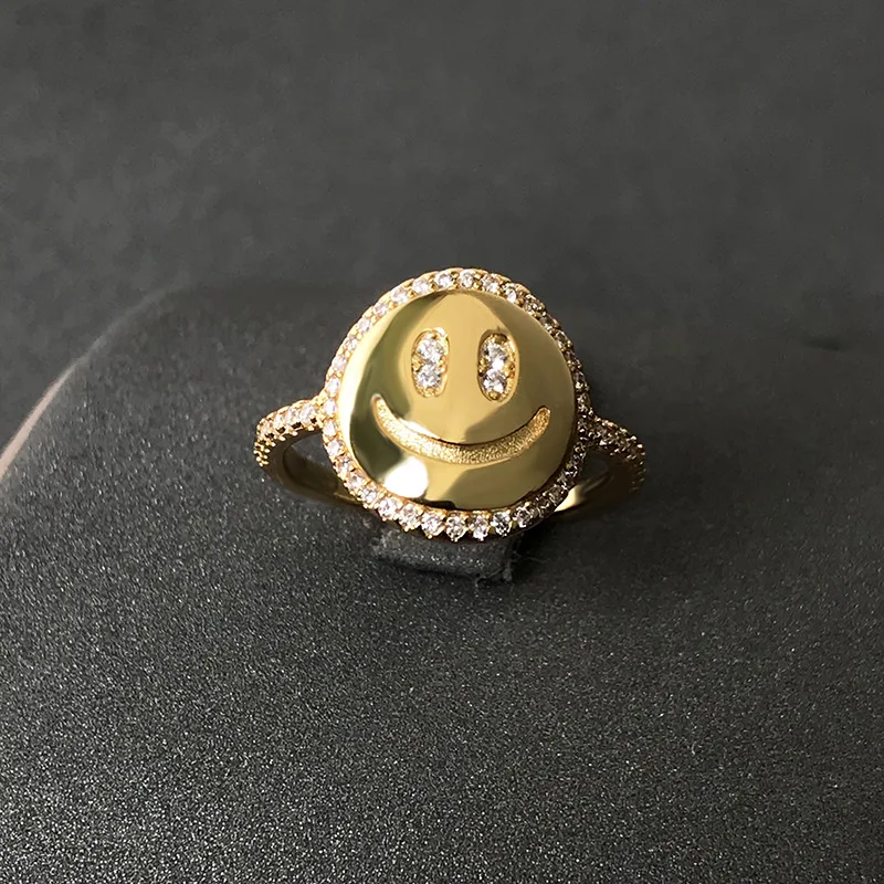 S925 Sterling Silver June New Smile Smiley Ring Female Fashion Personality Simple Expression Jewelry Summer New Gift For Girlfri
S925 Sterling Silver June New Smile Smiley Ring Female Fashion Personality Simple Expression Jewelry Summer New Gift For Girlfri