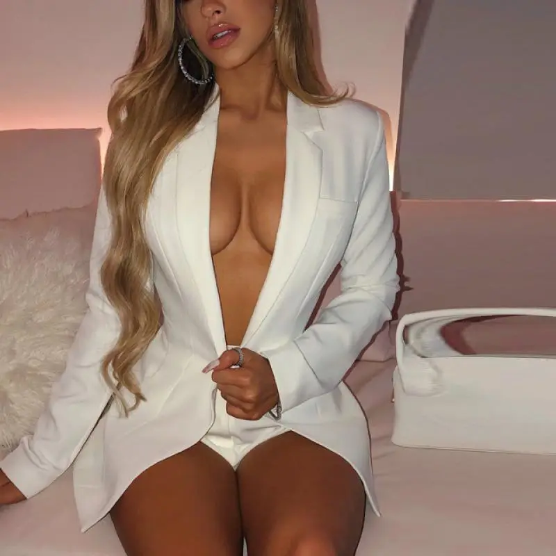2022 Spring Autumn Solid Blazer Coat Deep V Long Sleeves Cardigan Standard Casual Jacket Suits Office Lady Fashion Women Clothes
2022 Spring Autumn Solid Blazer Coat Deep V Long Sleeves Cardigan Standard Casual Jacket Suits Office Lady Fashion Women Clothes