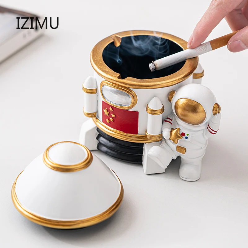 Astronaut Ashtray Creative ashtray for home cute cartoon astronaut Ashtrays Women and Men platinum ashtray Space Dream Series
Astronaut Ashtray Creative ashtray for home cute cartoon astronaut Ashtrays Women and Men platinum ashtray Space Dream Series