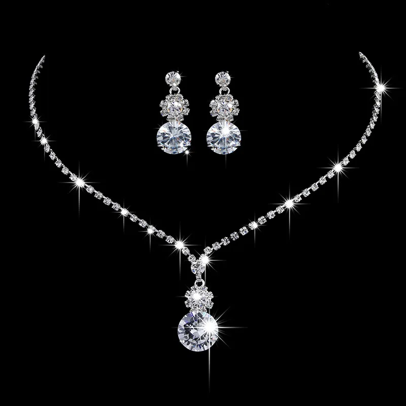 Bridal Jewelry Wedding Accessories Set Fashion Ol Full Diamond Sunflower Shiny Zircon Necklace Earrings Bridal Accessories
Bridal Jewelry Wedding Accessories Set Fashion Ol Full Diamond Sunflower Shiny Zircon Necklace Earrings Bridal Accessories