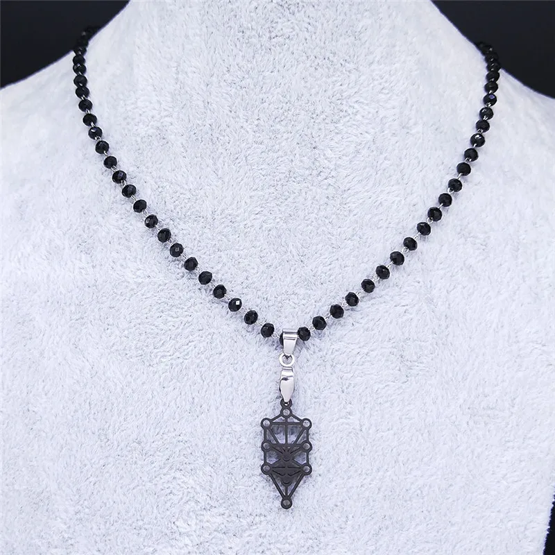 7 Chakra Reiki Healing Balancing Crystal Bead Stainless Steel Kaballah Tree of life Necklaces Yoga Necklace Jewelry N3550S02
7 Chakra Reiki Healing Balancing Crystal Bead Stainless Steel Kaballah Tree of life Necklaces Yoga Necklace Jewelry N3550S02