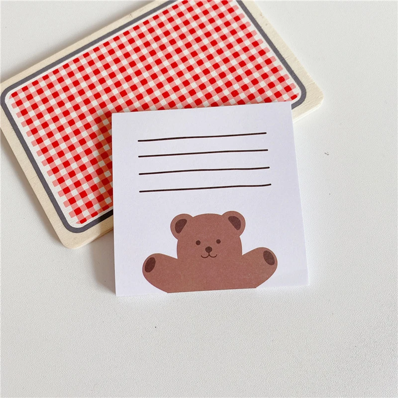 50 Sheets Cartoon Cute Bear Stripe Memo Pad Decoration Note Paper Diy To Do List Planner Notepad Kawaii Stationery 
50 Sheets Cartoon Cute Bear Stripe Memo Pad Decoration Note Paper Diy To Do List Planner Notepad Kawaii Stationery