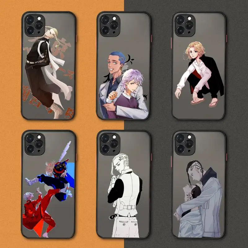 Tokyo Revengers Phone Case black matte transparent For iPhone 7 8 x xs xr 11 12 pro plus mini max Clear Funda
Tokyo Revengers Phone Case black matte transparent For iPhone 7 8 x xs xr 11 12 pro plus mini max Clear Funda