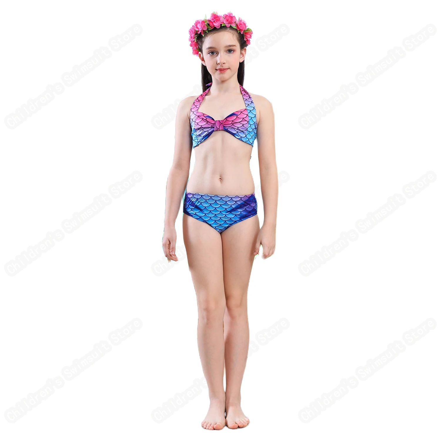 Girls Mermaid Tail Swimsuit Cute Princess Dress Summer Quick-Drying Split Bikini For 3-12 Age Children With Flippers Swimwear
Girls Mermaid Tail Swimsuit Cute Princess Dress Summer Quick-Drying Split Bikini For 3-12 Age Children With Flippers Swimwear