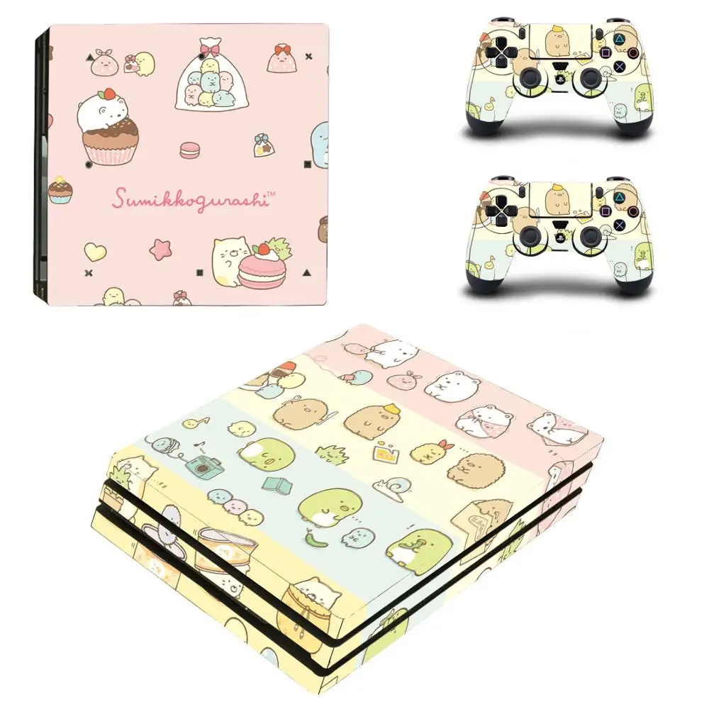 Наклейки Sumikko Gurashi PS4 Pro наклейки s Play station 4 для PlayStation чехлы консолей и контроллеров