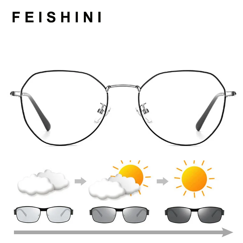 Женские и мужские антибликовые очки Feishini, прозрачные фотохромные серые очки с фильтром и защитой от сисветильник, 2023
Женские и мужские антибликовые очки Feishini, прозрачные фотохромные серые очки с фильтром и защитой от сисветильник, 2023