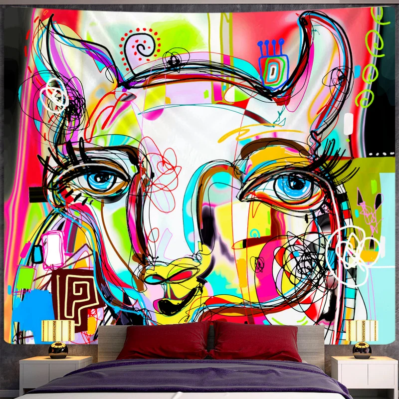 Mandala Tapestry 3D Abstract Sketch Character Wall Hanging Bohemian Wall Decoration Home Art Hippie Psychedelic Mattress Tapis
Mandala Tapestry 3D Abstract Sketch Character Wall Hanging Bohemian Wall Decoration Home Art Hippie Psychedelic Mattress Tapis