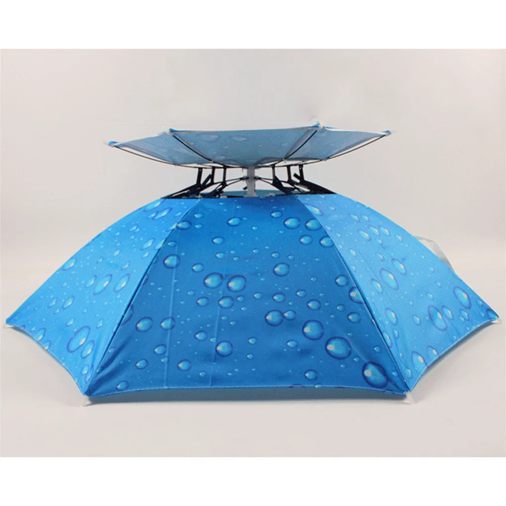 1pc Outdoor Large Double Layer Fishing Umbrella Hat Hiking Beach Camping Headwear Cap Foldable Sunscreen Shade Head Umbrella
1pc Outdoor Large Double Layer Fishing Umbrella Hat Hiking Beach Camping Headwear Cap Foldable Sunscreen Shade Head Umbrella