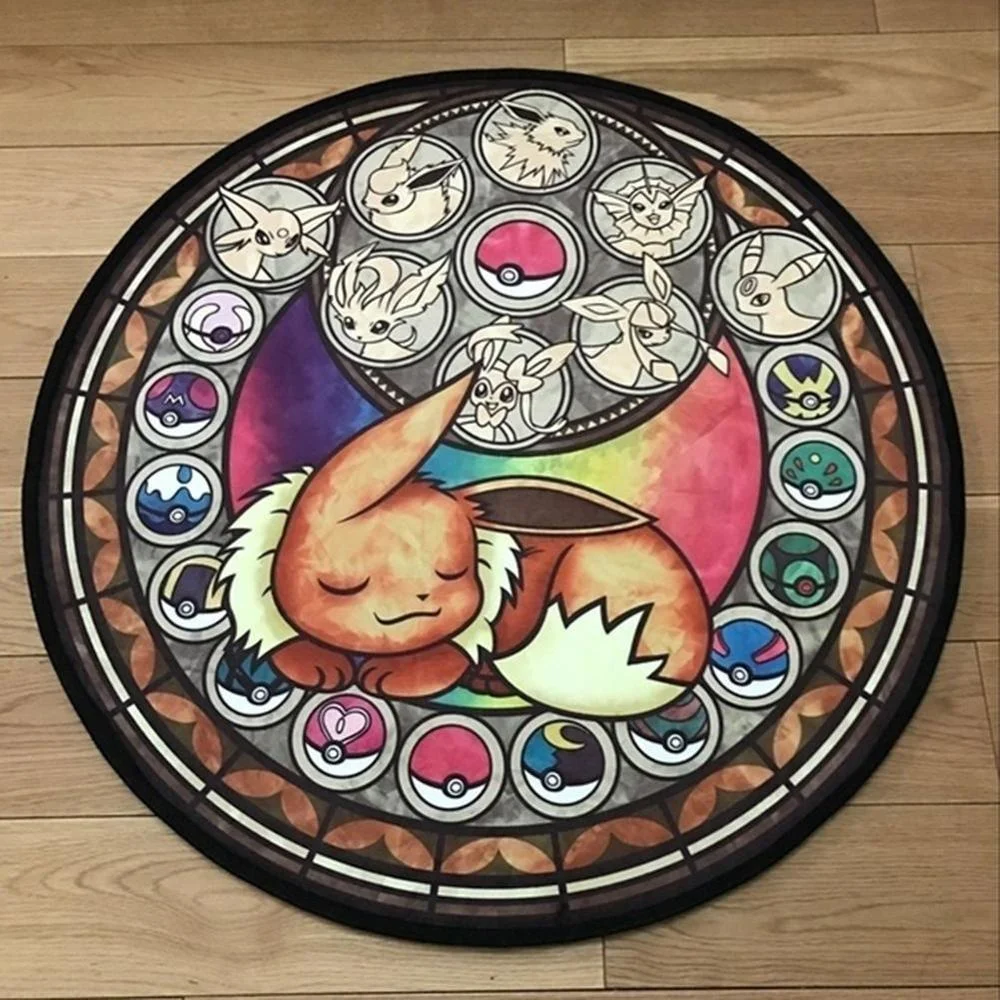 Home Soft Round Floor Rug Soft Cute Kids Room Cartoon Cool Carpet Non-Slip Computer Chair Bedroom Floor Rug Mats
Home Soft Round Floor Rug Soft Cute Kids Room Cartoon Cool Carpet Non-Slip Computer Chair Bedroom Floor Rug Mats