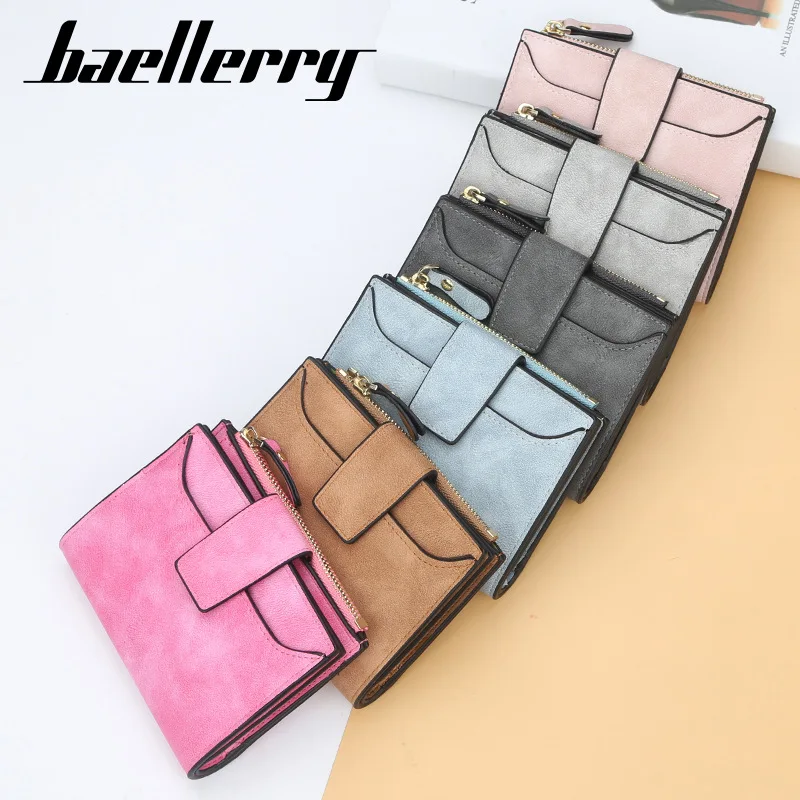 New Women Wallet Hasp Small and Slim Coin Pocket Leather Purse Women Wallets Cards Holders Luxury Brand Wallets Designer Purse
New Women Wallet Hasp Small and Slim Coin Pocket Leather Purse Women Wallets Cards Holders Luxury Brand Wallets Designer Purse