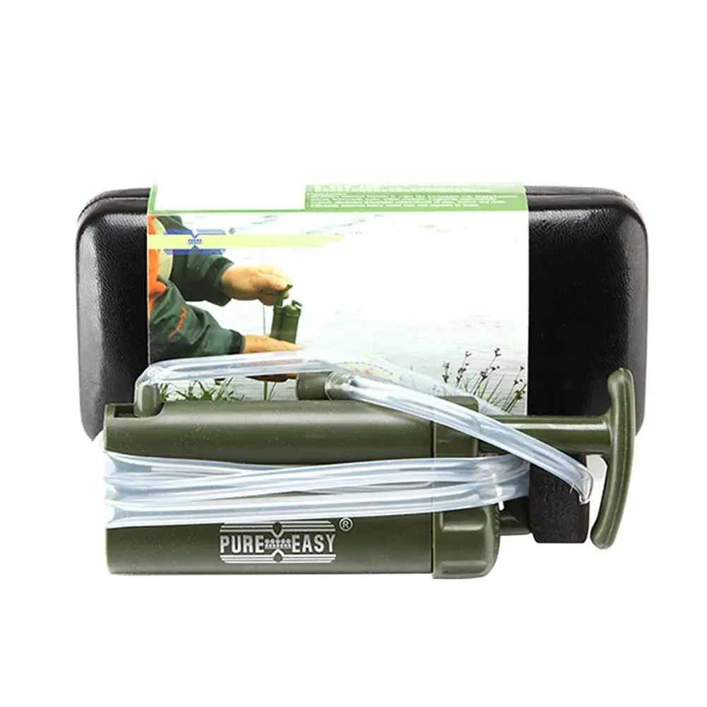 Free Shipping Pure Easy Outdoor Hiking Camping Water Filter Purifier 0.1 Micron 2000L Portable Emergency Survival Equipment
Free Shipping Pure Easy Outdoor Hiking Camping Water Filter Purifier 0.1 Micron 2000L Portable Emergency Survival Equipment