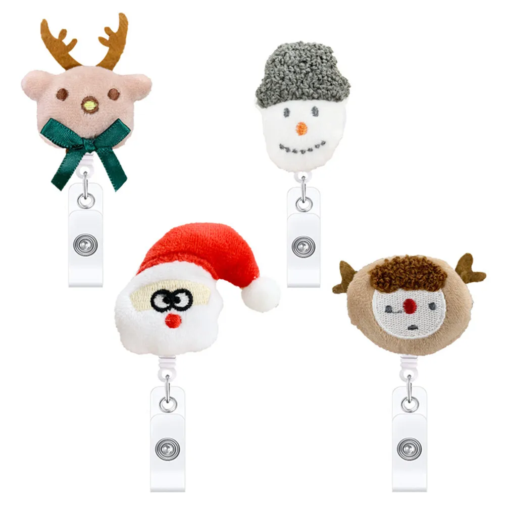 Kawaii Christmas Gifts Santa Claus Retractable Nurse Badge Reel Clip Students Doctor ID Card Holder Elk Snowman Hat Decoration
Kawaii Christmas Gifts Santa Claus Retractable Nurse Badge Reel Clip Students Doctor ID Card Holder Elk Snowman Hat Decoration