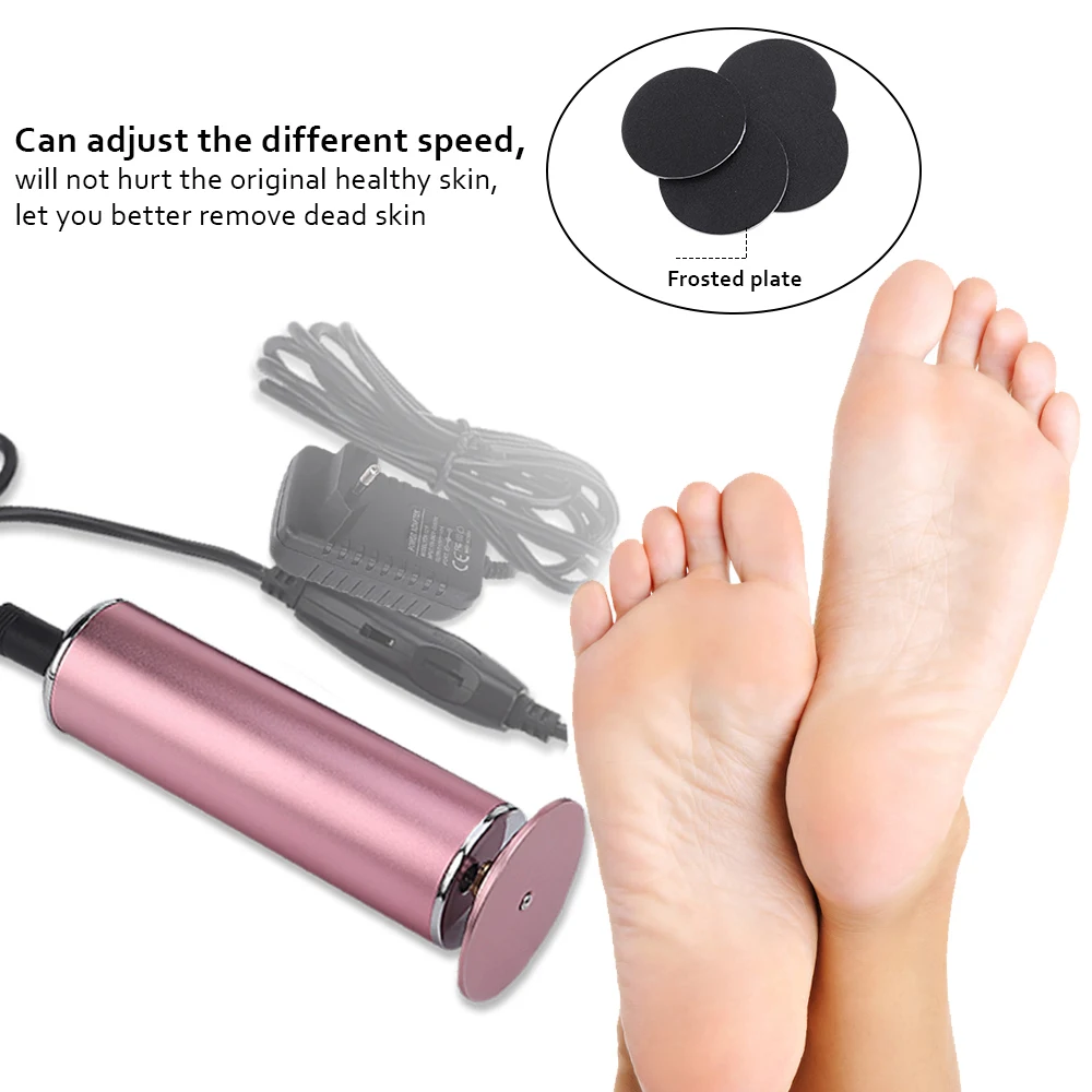 Electric Pedicure Foot Care Exfoliating Files Pedicure Callus Remover Feet Dead Skin Callus Peel Remover with Sandpaper Disks
Electric Pedicure Foot Care Exfoliating Files Pedicure Callus Remover Feet Dead Skin Callus Peel Remover with Sandpaper Disks