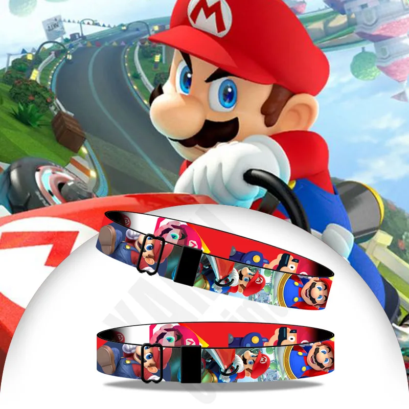 Super Mario Bros Wristband Cartoon Anime Peripheral Mario Luigi Figure Original Ribbon Bracelet Kid Toys Decorate Christmas Gift
Super Mario Bros Wristband Cartoon Anime Peripheral Mario Luigi Figure Original Ribbon Bracelet Kid Toys Decorate Christmas Gift
