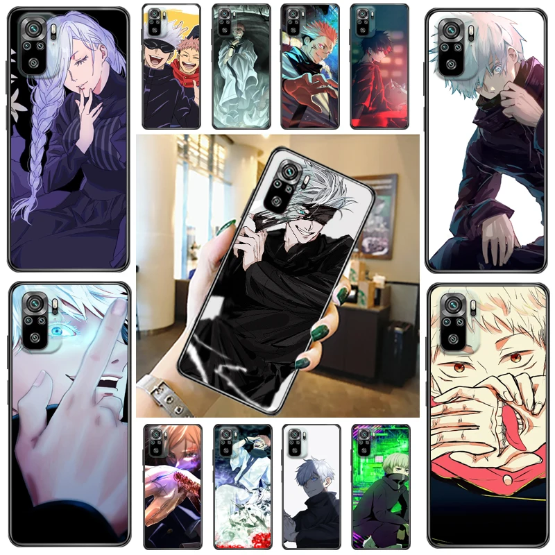 Jujutsu Kaisen Yuji Itadori Satoru Gojo Sukuna Fushiguro Megumi Phone Case For Xiaomi Redmi Note 10 Pro 10T 5G 10S Funda Coque 
Jujutsu Kaisen Yuji Itadori Satoru Gojo Sukuna Fushiguro Megumi Phone Case For Xiaomi Redmi Note 10 Pro 10T 5G 10S Funda Coque