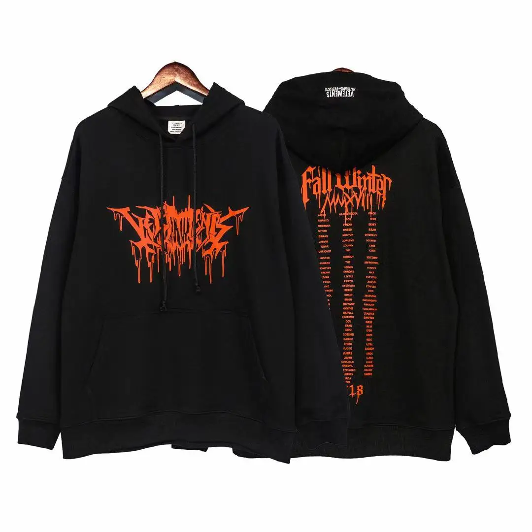 2021 New Vetements Hoodie European and American Fashion Brand Red Letter 360 Cotton Large Size Black Long Sleeve
2021 New Vetements Hoodie European and American Fashion Brand Red Letter 360 Cotton Large Size Black Long Sleeve
