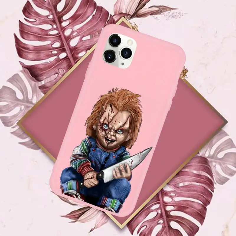 Horror Movie CHUCKY Phone Case Candy Color for iPhone 6 7 8 11 12 s mini pro X XS XR MAX Plus
Horror Movie CHUCKY Phone Case Candy Color for iPhone 6 7 8 11 12 s mini pro X XS XR MAX Plus