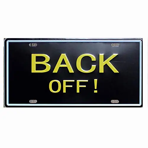 metal tin sign Back Off Bar Cafe Garage Wall Decor Retro Vintage 12 X 6 inches
metal tin sign Back Off Bar Cafe Garage Wall Decor Retro Vintage 12 X 6 inches