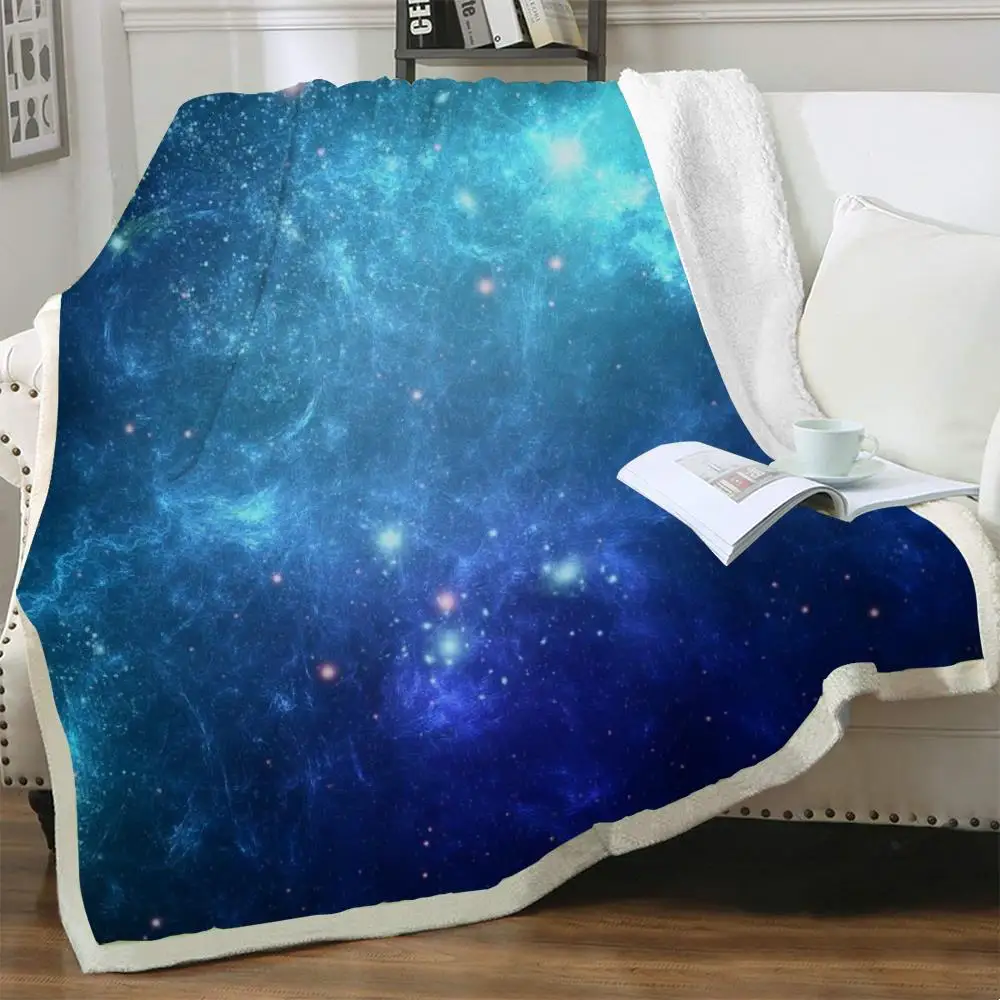 NKNK Brank Galaxy Blankets Nebula Plush Throw Blanket Space Thin Quilt Dark Blue Blankets For Beds Sherpa Blanket Fashion
NKNK Brank Galaxy Blankets Nebula Plush Throw Blanket Space Thin Quilt Dark Blue Blankets For Beds Sherpa Blanket Fashion