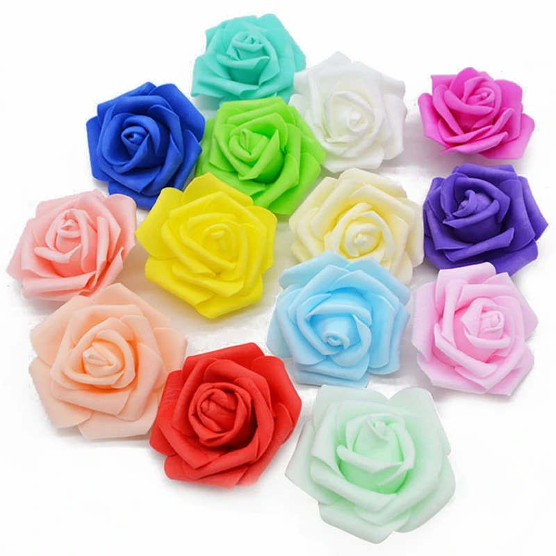 30pcs 6cm Artificial PE Foam Rose Flower Heads Bride Bouquet Wedding Decoration Festival Scrapbook Flower Home DIY Wreath Crafts
30pcs 6cm Artificial PE Foam Rose Flower Heads Bride Bouquet Wedding Decoration Festival Scrapbook Flower Home DIY Wreath Crafts
