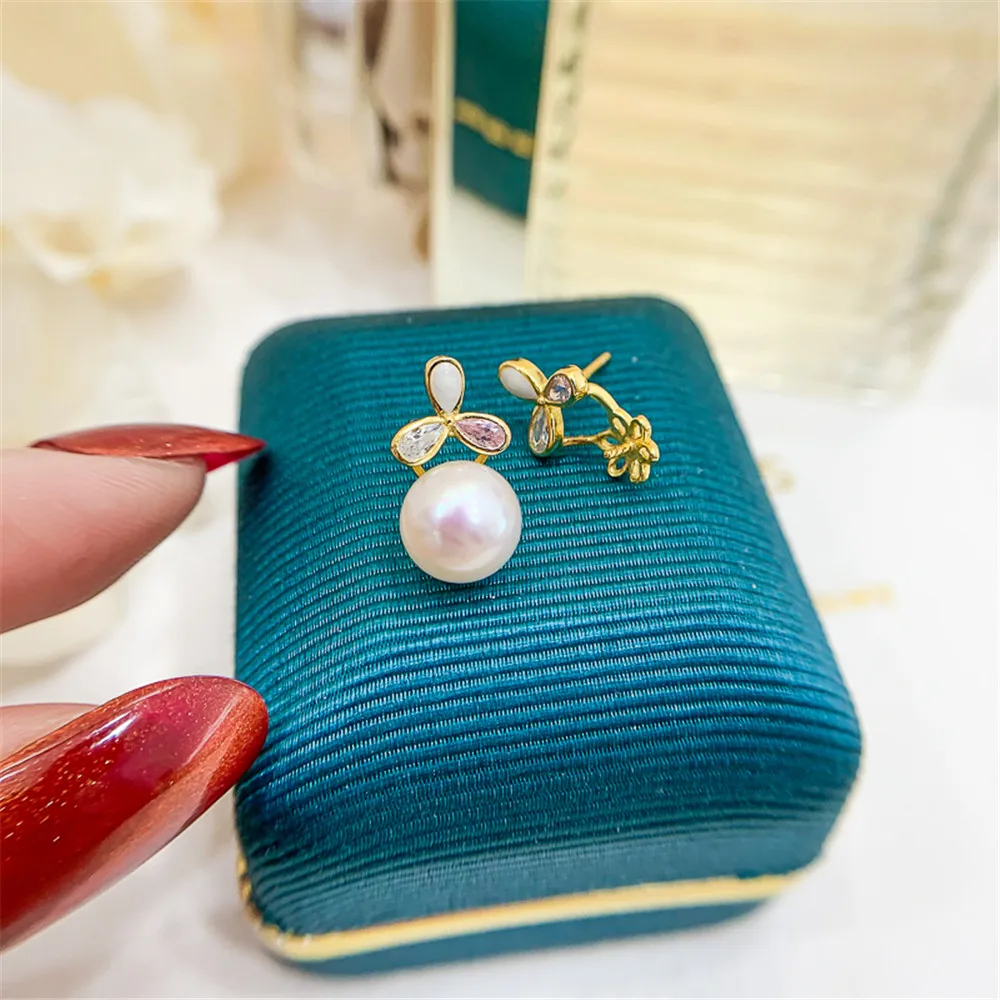 Pearl Earring Settings Charm Jewelry Findings S925 Sterling Silver Component DIY Women Gift Handmade Making Accessories 2021 New
Pearl Earring Settings Charm Jewelry Findings S925 Sterling Silver Component DIY Women Gift Handmade Making Accessories 2021 New