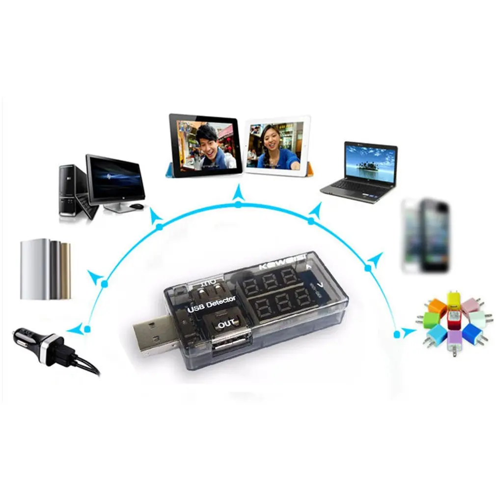 Двойной USB-тестер для измерения напряжения и силы тока | Инструменты