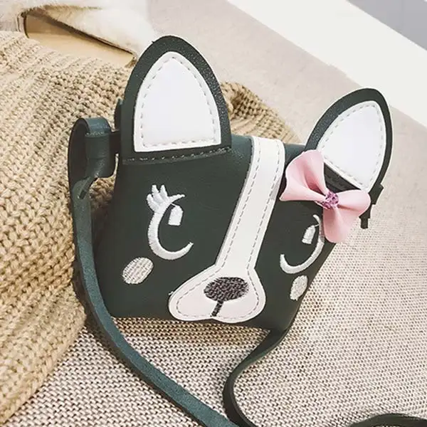 Korean Girl Mini Shoulder Bag PU Leather Cute Dog Bowknot Travel Kids Girls Casual Messenger Bags SER88
Korean Girl Mini Shoulder Bag PU Leather Cute Dog Bowknot Travel Kids Girls Casual Messenger Bags SER88
