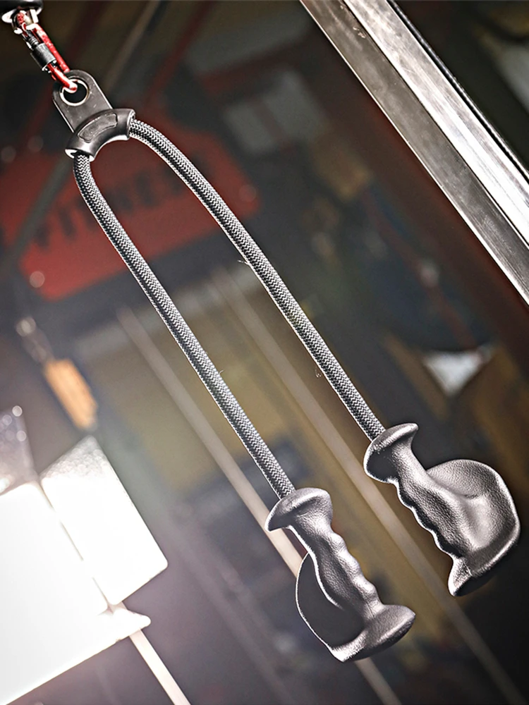 Heavy Duty Nylon Tricep Bicep Rope Back Arm Muscle Training Rope Pulley Cable Machine Attachments Fitness Pull Down Hand Grip
Heavy Duty Nylon Tricep Bicep Rope Back Arm Muscle Training Rope Pulley Cable Machine Attachments Fitness Pull Down Hand Grip