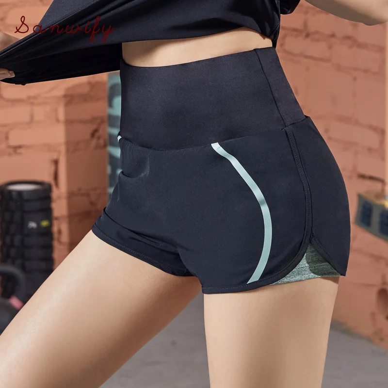 2020 High Waist Yoga Shorts Women's Sports Shorts With Ling Quick Dry Running Workout Gym Shorts
2020 High Waist Yoga Shorts Women's Sports Shorts With Ling Quick Dry Running Workout Gym Shorts