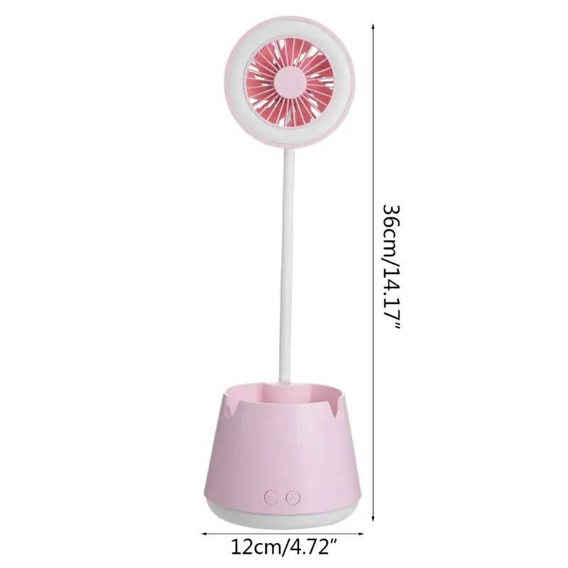 Multifunctional Table Lamp Fan USB Rechargeable Reading LED Eye Protection Light
Multifunctional Table Lamp Fan USB Rechargeable Reading LED Eye Protection Light