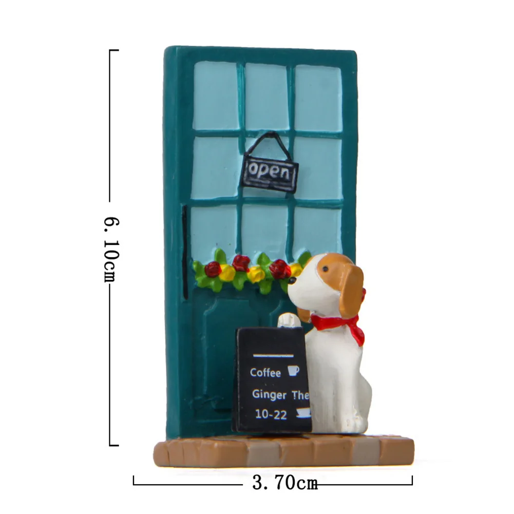 1PCs Cute Mini Dog Model Advertising Board Shop Door Figurine Micro Landscape Ornament Plastic Material
1PCs Cute Mini Dog Model Advertising Board Shop Door Figurine Micro Landscape Ornament Plastic Material