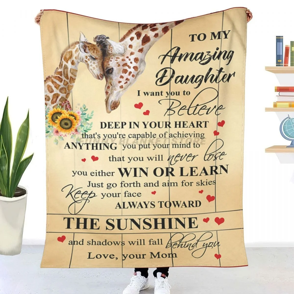 DEEP IN YOUR HEART ; LOVELY GIFT FOR DAUGHTER Sherpa Blankets Ultra Soft Flannel Fleece Throw Blankets for Couch Sofa Bed
DEEP IN YOUR HEART ; LOVELY GIFT FOR DAUGHTER Sherpa Blankets Ultra Soft Flannel Fleece Throw Blankets for Couch Sofa Bed