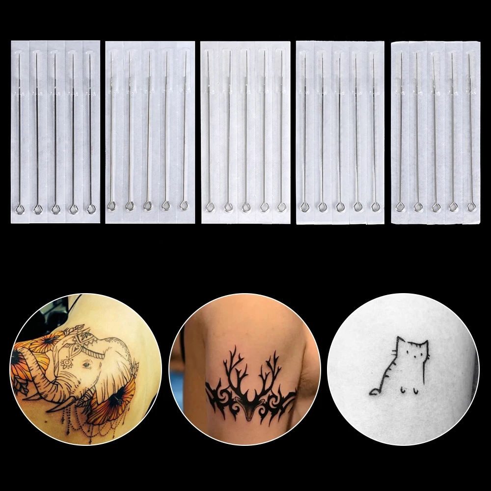 5PCS Professional Disposable Sterile Tattoo Needle Round Liner Needles 1/3/5/7/9/11RL Tattoo Supply Permanent Makeup Accessories
5PCS Professional Disposable Sterile Tattoo Needle Round Liner Needles 1/3/5/7/9/11RL Tattoo Supply Permanent Makeup Accessories