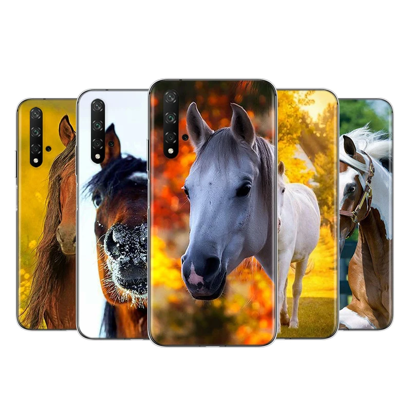 Cute horse Fashion Silicone Cover For Honor 9 10 X10 9A 9C 9S 9N 10i 10X 9X Lite Pro 5G Transparent Phone Case
Cute horse Fashion Silicone Cover For Honor 9 10 X10 9A 9C 9S 9N 10i 10X 9X Lite Pro 5G Transparent Phone Case
