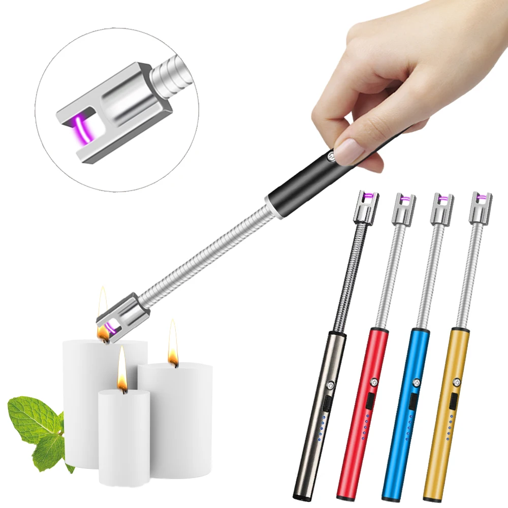 USB Electric Rechargeable Kitchen Gas Stove Lighter Windproof LED Plasma Arc Lighter Flameless Candle BBQ Long Universal Lighter
USB Electric Rechargeable Kitchen Gas Stove Lighter Windproof LED Plasma Arc Lighter Flameless Candle BBQ Long Universal Lighter
