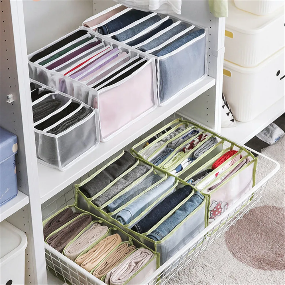 Clothes Storage Box Jeans Storage Bag Leggings T Shirt Organizer Nylon Oxford Cloth Foldable Washable Save Space
Clothes Storage Box Jeans Storage Bag Leggings T Shirt Organizer Nylon Oxford Cloth Foldable Washable Save Space