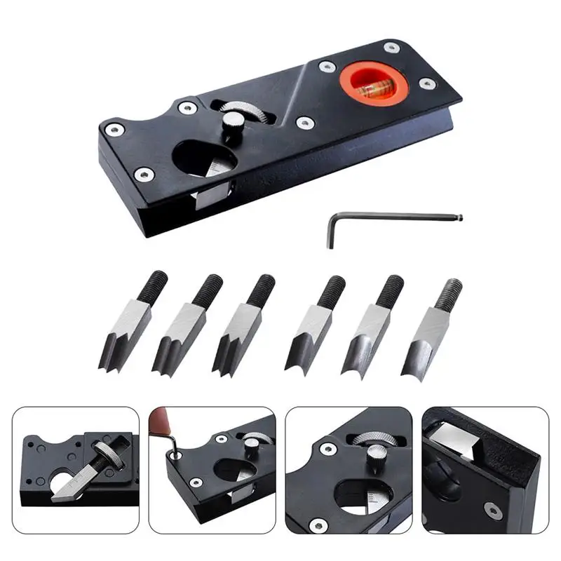 1 Set Woodworking Chamfer Plane Reliable Practical Carpenter Planing Tool Wood Trimming Tool
1 Set Woodworking Chamfer Plane Reliable Practical Carpenter Planing Tool Wood Trimming Tool