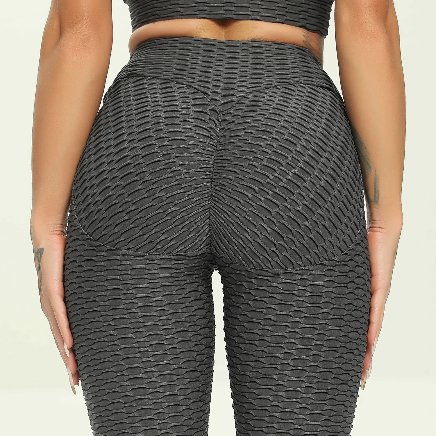 3/4 Textured Yoga Pants Women Calf-length Pants Capri Pant Sport Leggings Women Fitness Yoga Gym High Waist Running Leggins
3/4 Textured Yoga Pants Women Calf-length Pants Capri Pant Sport Leggings Women Fitness Yoga Gym High Waist Running Leggins