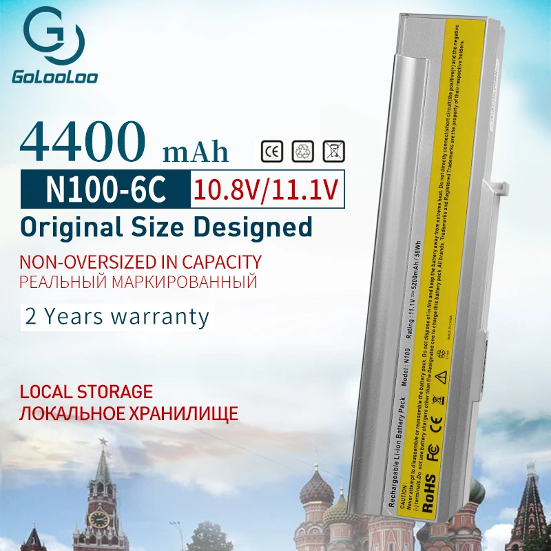 Golooloo 11,1 V 4400 mAh 6-Cell Laptopo батарея для IBM Lenovo 3000 N200 N100 FRU 42T5256 FRU 92P1184 FRU 92P1186
Golooloo 11,1 V 4400 mAh 6-Cell Laptopo батарея для IBM Lenovo 3000 N200 N100 FRU 42T5256 FRU 92P1184 FRU 92P1186