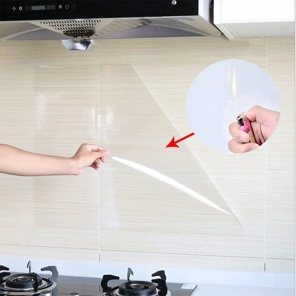 3/5/10m Kitchen Oilproof Stain Sticker Transparent Wall Protector Kitchen Waterproof Sticker Cabinet Stove Countertop Decoration
3/5/10m Kitchen Oilproof Stain Sticker Transparent Wall Protector Kitchen Waterproof Sticker Cabinet Stove Countertop Decoration