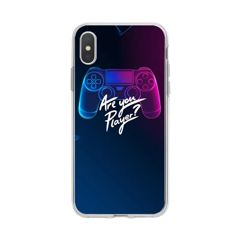 Новый Fortnites мягкий силиконовый цветной чехол для IPhone 6s 7plus 8plus Iphone X XS 11 силиконовая