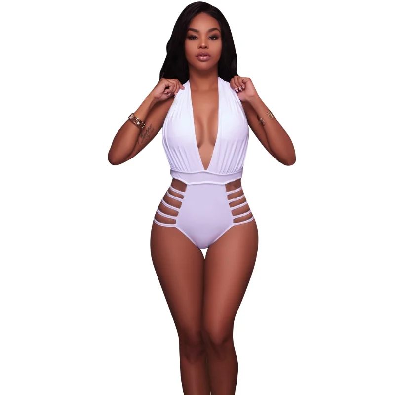 New One-Piece Swimwear Women Bandage Bathing Suit Deep V Push Up Beachwear Female Backless Swimsuit Sexy Halter Triangle Bikini
New One-Piece Swimwear Women Bandage Bathing Suit Deep V Push Up Beachwear Female Backless Swimsuit Sexy Halter Triangle Bikini