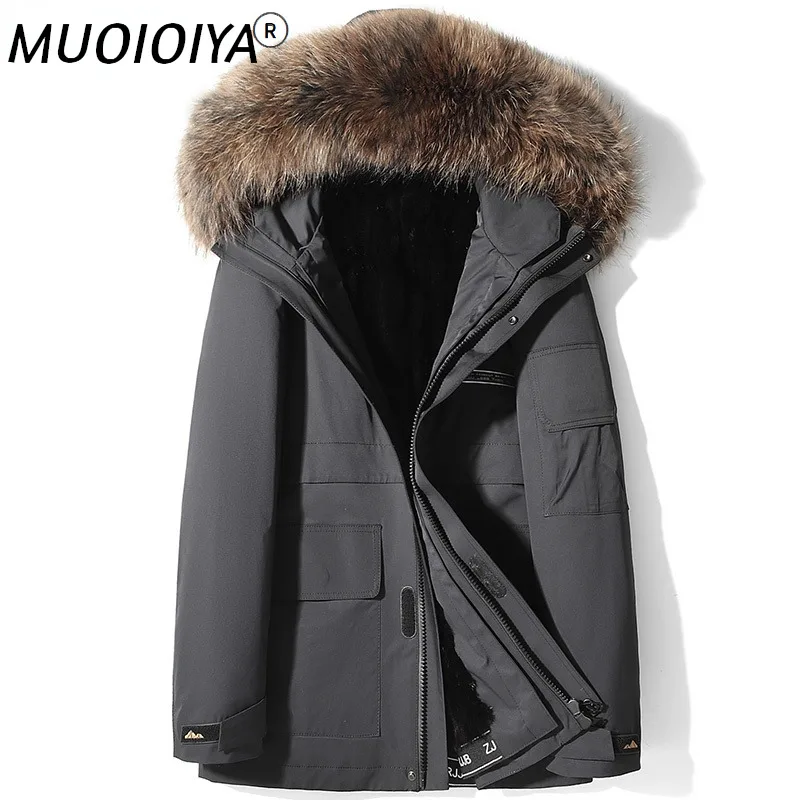 Hooded Fox Fur Collar Parkas Male 2022 Winter Mink Fur Liner Warm Thick Jacket Black Men's Coats Casaco Masculino Gmm397
Hooded Fox Fur Collar Parkas Male 2022 Winter Mink Fur Liner Warm Thick Jacket Black Men's Coats Casaco Masculino Gmm397