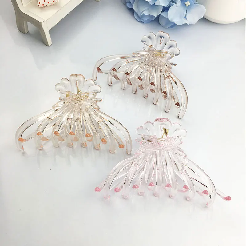 Big Transparent Hair Claw For Women Ladies Makeup Hair Barrettes Hair Accessories Korean Crab Hair Clip Fashion Girl Headwear
Big Transparent Hair Claw For Women Ladies Makeup Hair Barrettes Hair Accessories Korean Crab Hair Clip Fashion Girl Headwear