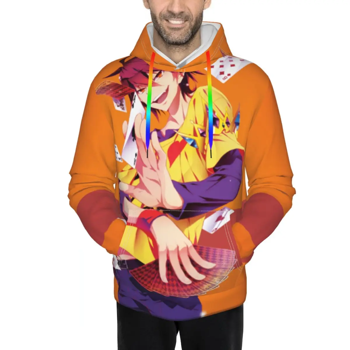 No Game No LifeMen's Hoodie Sweatshirt Cosplay Costume Outerwear Pullovers Tops
No Game No LifeMen's Hoodie Sweatshirt Cosplay Costume Outerwear Pullovers Tops