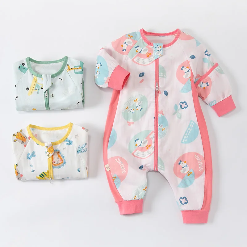 HappyFlute Newborn Baby Muslin Summer Use Thick Front And Thin Back Cotton-Padded Cover Sleeping Bag
HappyFlute Newborn Baby Muslin Summer Use Thick Front And Thin Back Cotton-Padded Cover Sleeping Bag