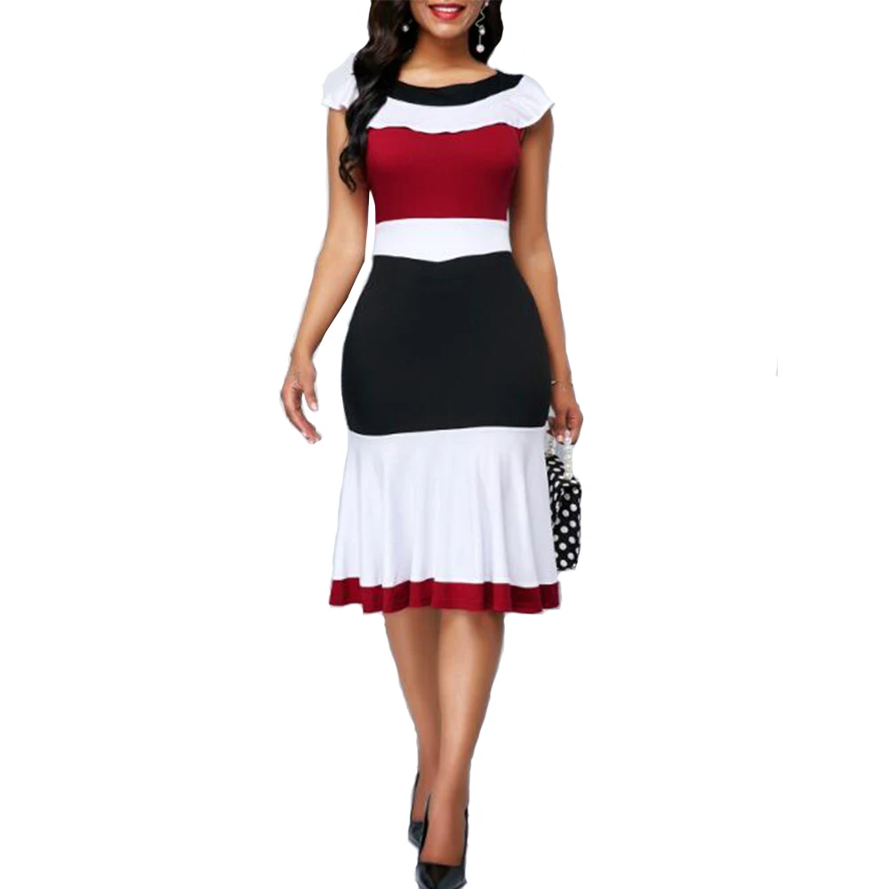 Woman Dress 2021 Spring Summer Casual Plus Size Slim Ruffles Office A Line Dress Elegant Vintage Sexy Patchwork Long Party Dress
Woman Dress 2021 Spring Summer Casual Plus Size Slim Ruffles Office A Line Dress Elegant Vintage Sexy Patchwork Long Party Dress